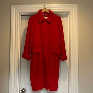 Stunning MaxMara Red Coat